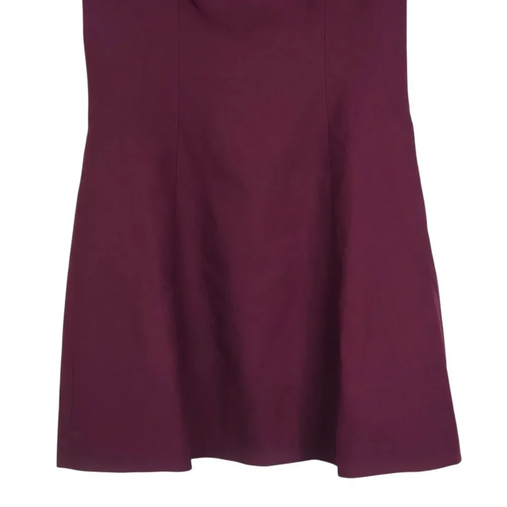 Reformation Kasey Musgraves Bunny Mini Dress Chianti Red Bow Puff‎ Sleeve Size 6
